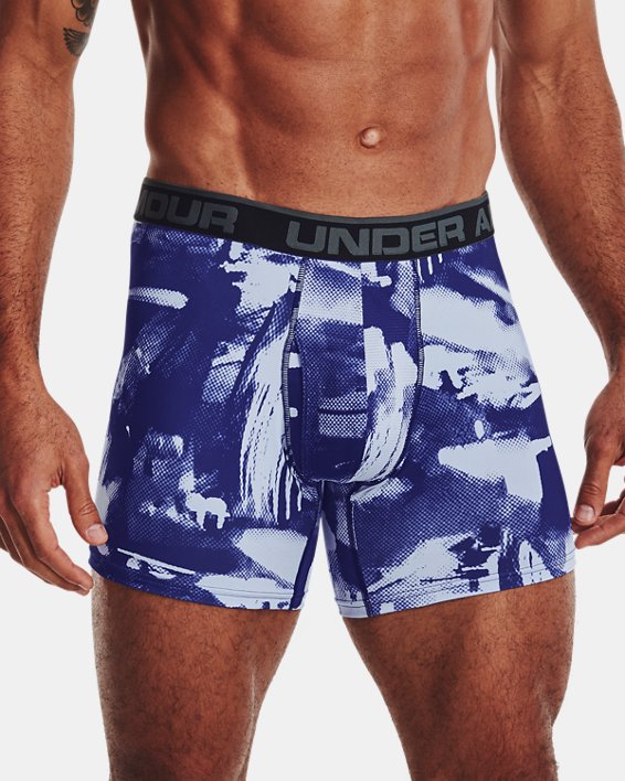 Men's UA Original Series Printed Boxerjock® 2-Pack, Blue, pdpMainDesktop image number 0